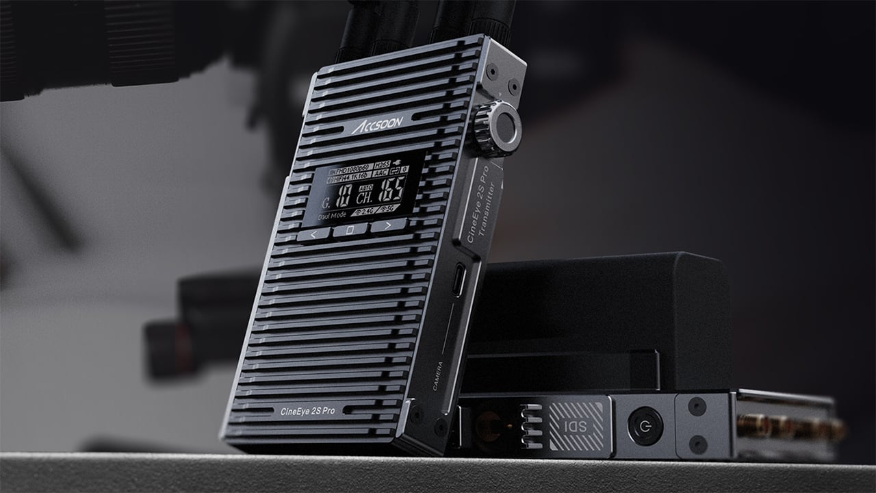 Accsoon announces CineEye 2S Pro wireless video transmitter now with SDI